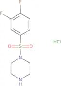 1-(3,4-Difluorobenzenesulfonyl)piperazine hydrochloride