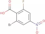 2-Bromo-6-fluoro-4-nitrobenzoic acid
