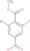 Methyl 2-bromo-6-fluoro-4-nitrobenzoate