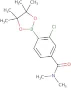 3-Chloro-N,N-dimethyl-4-(4,4,5,5-tetramethyl-1,3,2-dioxaborolan-2-yl)benzamide