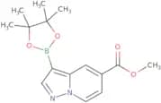 Methyl 3-(4,4,5,5-tetramethyl-1,3,2-dioxaborolan-2-yl)pyrazolo[1,5-a]pyridine-5-carboxylate