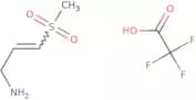 3-Methanesulfonylprop-2-en-1-amine trifluoroacetic acid