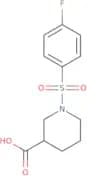 1-(4-Fluoro-benzenesulfonyl)-piperidine-3-carboxylic acid