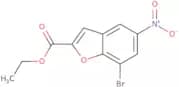 Ethyl 7-bromo-5-nitro-1-benzofuran-2-carboxylate