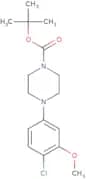 tert-butyl 4-(4-chloro-3-methoxyphenyl)piperazine-1-carboxylate
