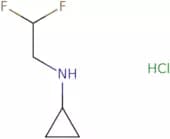 N-(2,2-Difluoroethyl)cyclopropanamine hydrochloride
