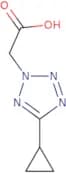 2-(5-Cyclopropyl-2H-1,2,3,4-tetrazol-2-yl)acetic acid