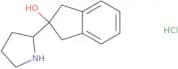 2-[(2S)-Pyrrolidin-2-yl]-2,3-dihydro-1H-inden-2-ol hydrochloride