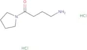 4-Amino-1-(pyrrolidin-1-yl)butan-1-one dihydrochloride