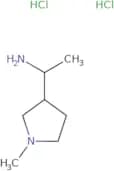 1-(1-Methylpyrrolidin-3-yl)ethan-1-amine dihydrochloride