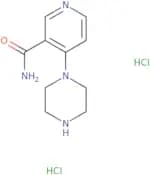 4-(Piperazin-1-yl)pyridine-3-carboxamide dihydrochloride