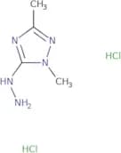 5-Hydrazinyl-1,3-dimethyl-1H-1,2,4-triazole dihydrochloride