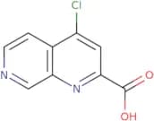 4-Chloro-1,7-naphthyridine-2-carboxylic acid