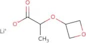 2-(oxetan-3-yloxy)propanoate lithium