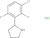 2-(3-Chloro-2,6-difluorophenyl)pyrrolidine hydrochloride