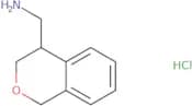 (3,4-Dihydro-1H-2-benzopyran-4-yl)methanamine hydrochloride