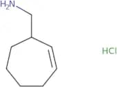 (Cyclohept-2-en-1-yl)methanamine hydrochloride