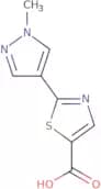 2-(1-Methyl-1H-pyrazol-4-yl)-1,3-thiazole-5-carboxylic acid