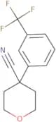 4-[3-(Trifluoromethyl)phenyl]oxane-4-carbonitrile