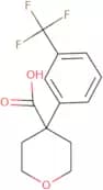 4-[3-(Trifluoromethyl)phenyl]oxane-4-carboxylic acid