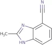 2-Methyl-1H-1,3-benzodiazole-4-carbonitrile