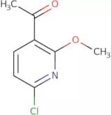 1-(6-Chloro-2-methoxypyridin-3-yl)ethan-1-one