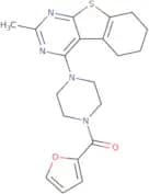 2-Furanyl-[4-(2-methyl-5,6,7,8-tetrahydro-[1]benzothiolo[2,3-d]pyrimidin-4-yl)-1-piperazinyl]metha…