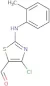 4-Chloro-2-[(2-methylphenyl)amino]-1,3-thiazole-5-carbaldehyde