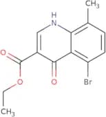 Ethyl 5-bromo-8-methyl-4-oxo-1,4-dihydroquinoline-3-carboxylate