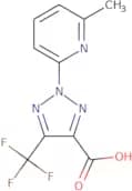 2-(6-Methylpyridin-2-yl)-5-(trifluoromethyl)-2H-1,2,3-triazole-4-carboxylic acid