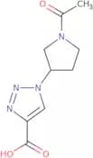 1-(1-Acetylpyrrolidin-3-yl)-1H-1,2,3-triazole-4-carboxylic acid