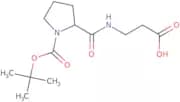 3-({1-[(tert-Butoxy)carbonyl]pyrrolidin-2-yl}formamido)propanoic acid