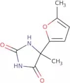 5-Methyl-5-(5-methylfuran-2-yl)imidazolidine-2,4-dione