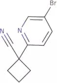 1-(5-Bromopyridin-2-yl)cyclobutanecarbonitrile