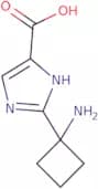 2-(1-Aminocyclobutyl)-1H-imidazole-4-carboxylic acid