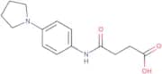 N-(4-Pyrrolidin-1-yl-phenyl)-succinamic acid