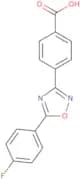 4-[5-(4-Fluorophenyl)-1,2,4-oxadiazol-3-yl]benzoic acid