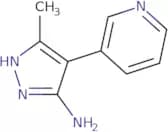 5-Methyl-4-(pyridin-3-yl)-1H-pyrazol-3-amine