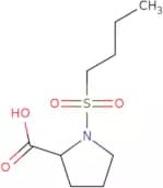 1-(Butane-1-sulfonyl)pyrrolidine-2-carboxylic acid