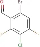 6-Bromo-3-chloro-2,4-difluorobenzaldehyde