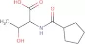 2-(Cyclopentylformamido)-3-hydroxybutanoic acid