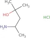 4-Amino-2-methylpentan-2-ol hydrochloride
