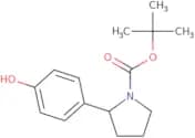 tert-Butyl 2-(4-hydroxyphenyl)pyrrolidine-1-carboxylate