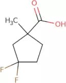 3,3-Difluoro-1-methylcyclopentane-1-carboxylic acid