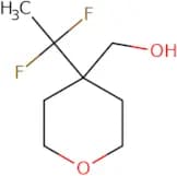 [4-(1,1-Difluoroethyl)oxan-4-yl]methanol