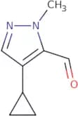 4-Cyclopropyl-1-methyl-1H-pyrazole-5-carbaldehyde