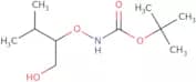 tert-Butyl N-[(1-hydroxy-3-methylbutan-2-yl)oxy]carbamate
