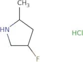 4-Fluoro-2-methylpyrrolidine hydrochloride