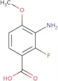 3-Amino-2-fluoro-4-methoxybenzoic acid