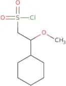 2-Cyclohexyl-2-methoxyethane-1-sulfonyl chloride